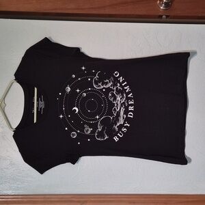 Black Celestial Graphic Tee
